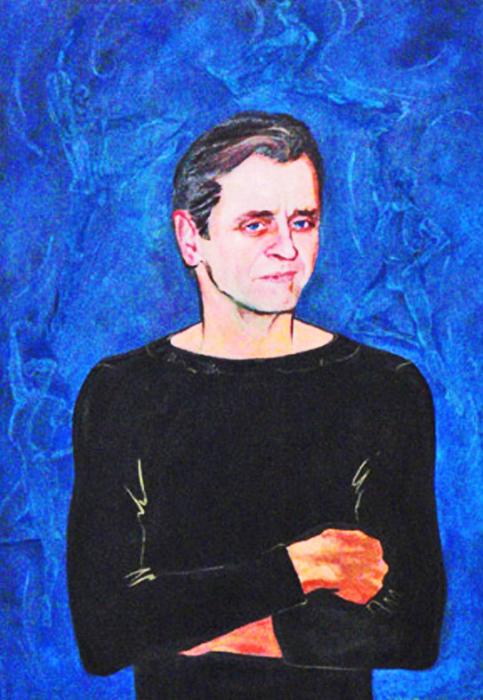 «М. Баришников». 2010. Полотно, олія